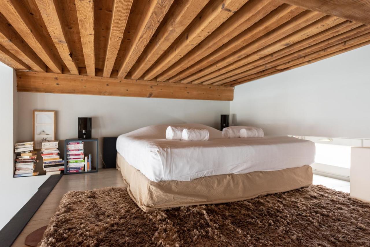 Le Loft Ethnic - Avec Jolie Vue Sur La Saone Apartment Лион Екстериор снимка